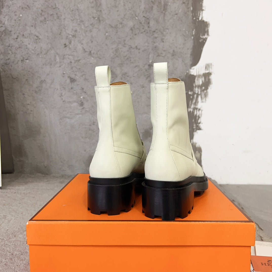 Beige Glaise Funk Ankle Boot