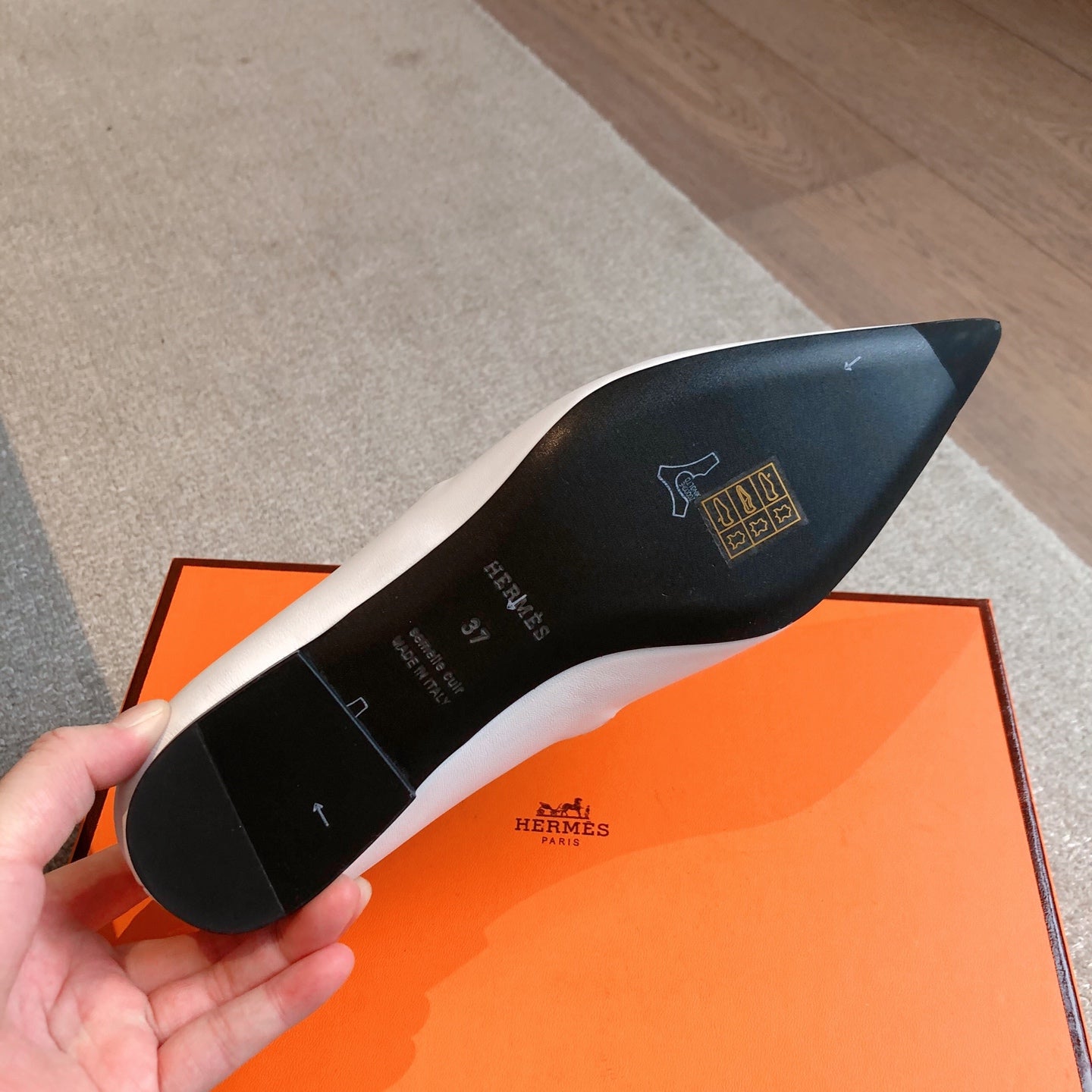 Gris Clair Kelly Ballet Flat