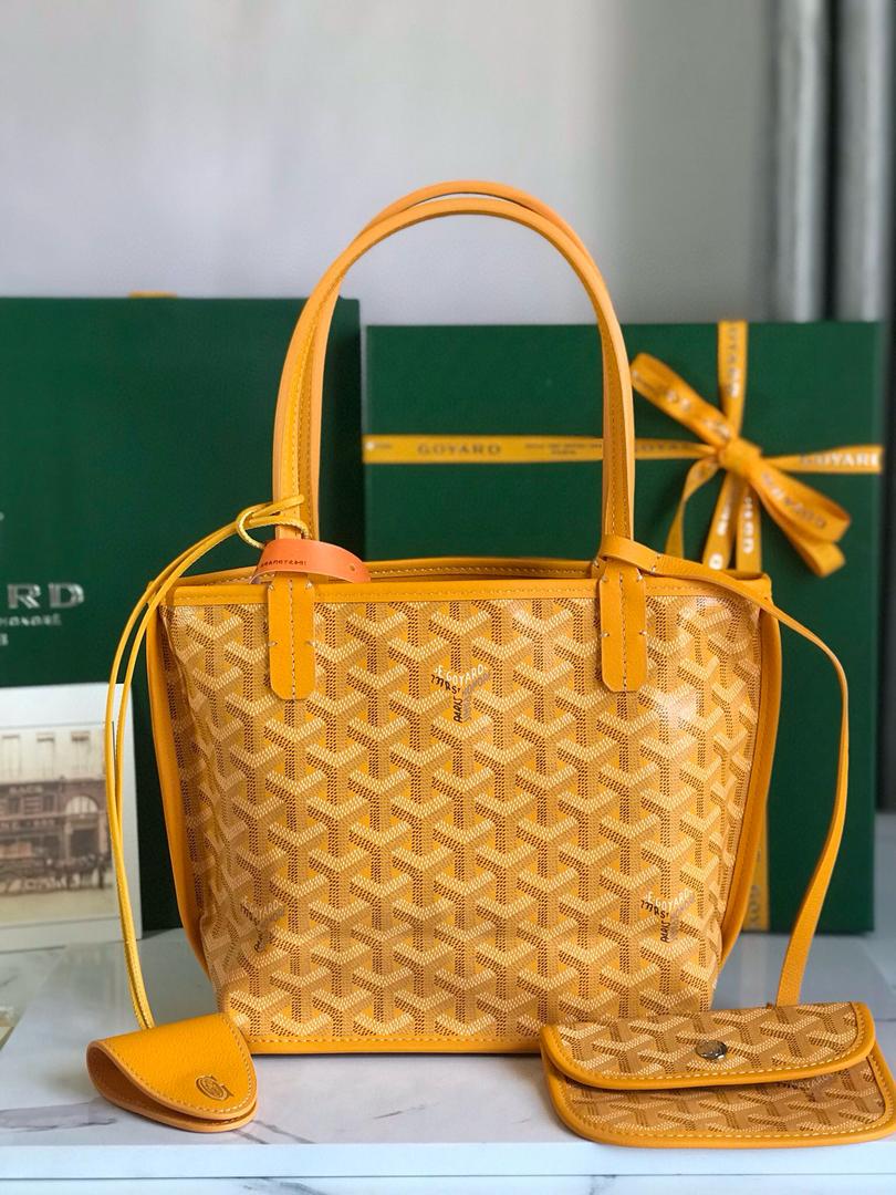 Yellow Anjou Mini Bag