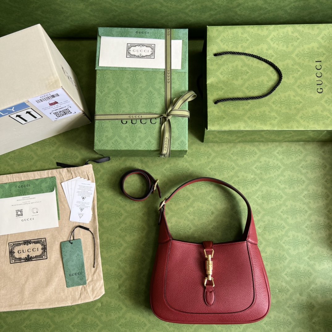 Red GJ 1961 small natural grain bag