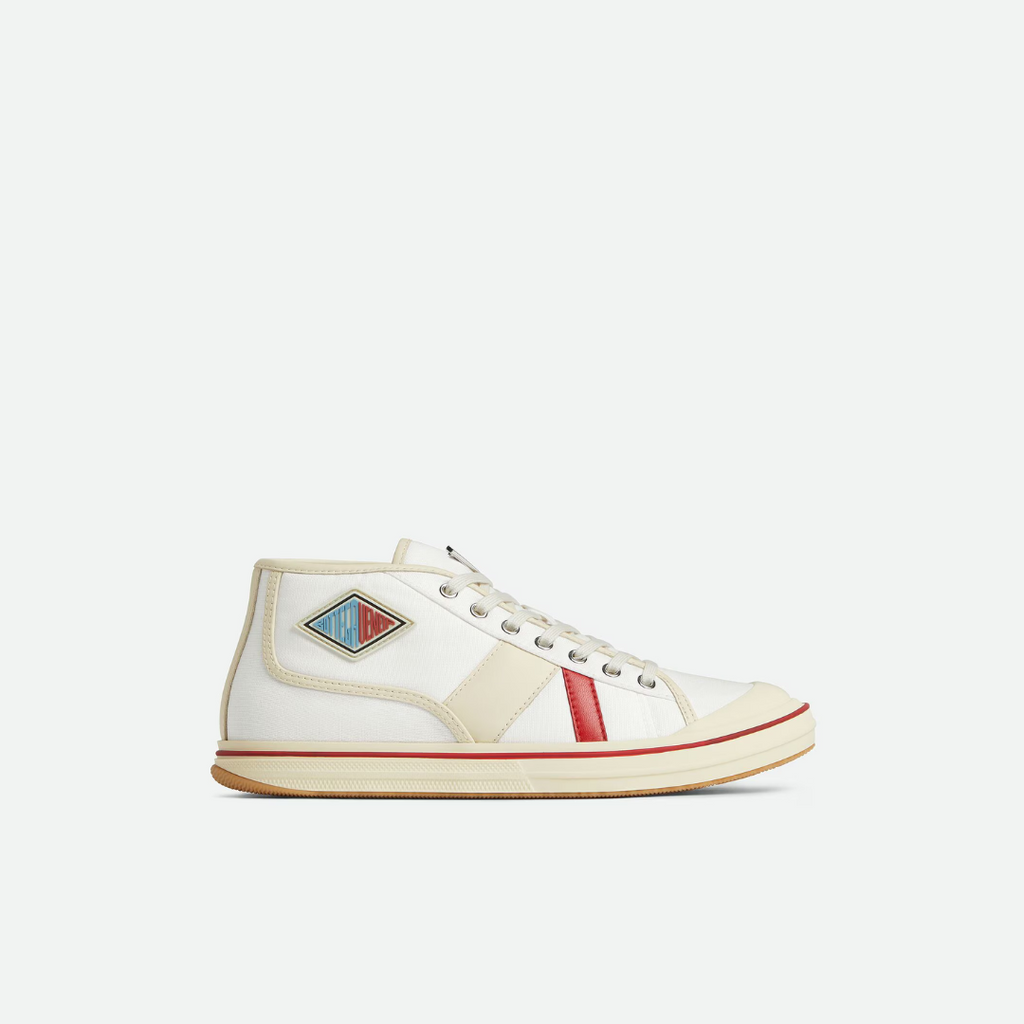 Men's White/Sea Salt Mid-Top Eliot Sneaker