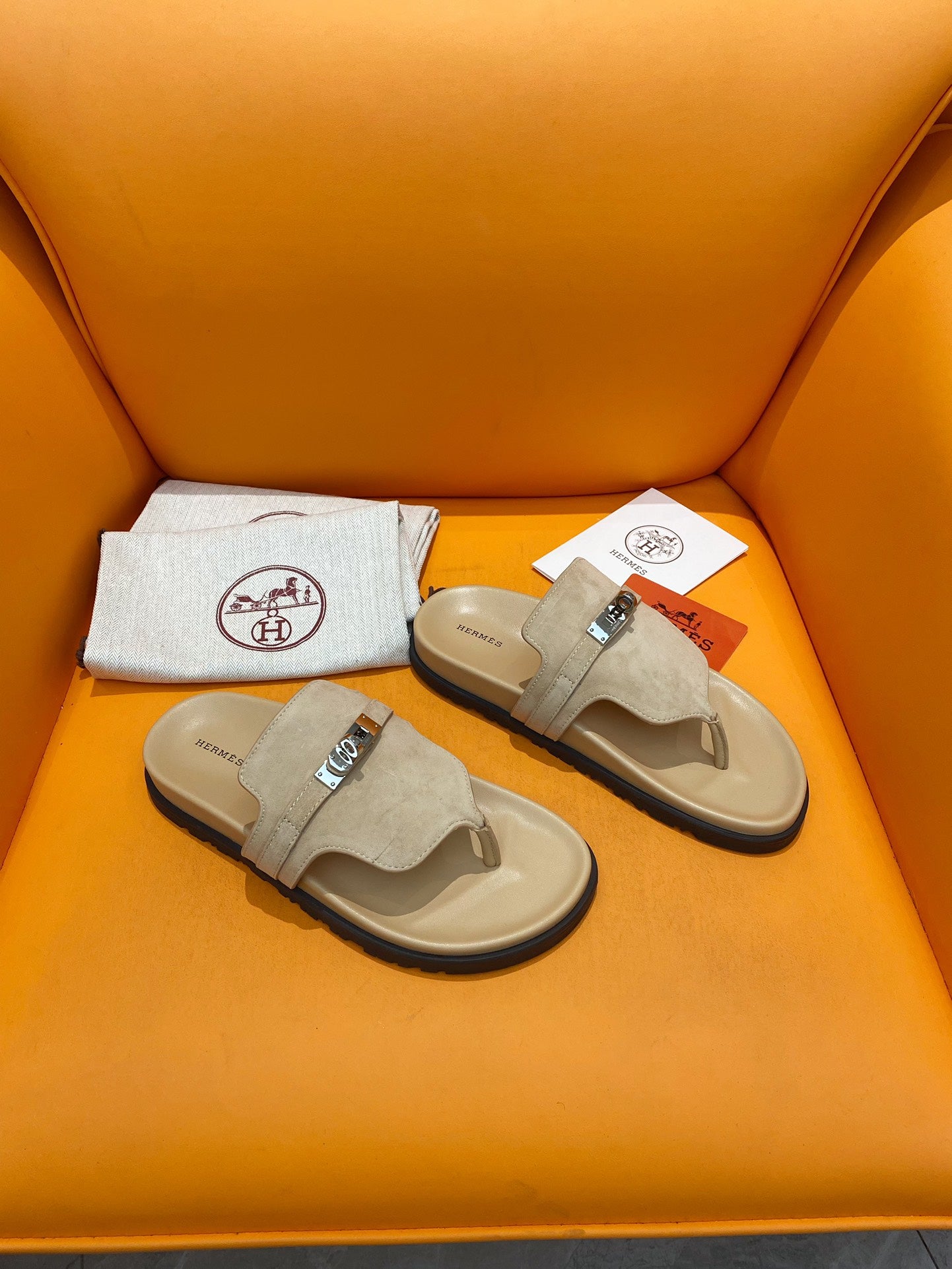 Men's Beige Argile HE Sandal