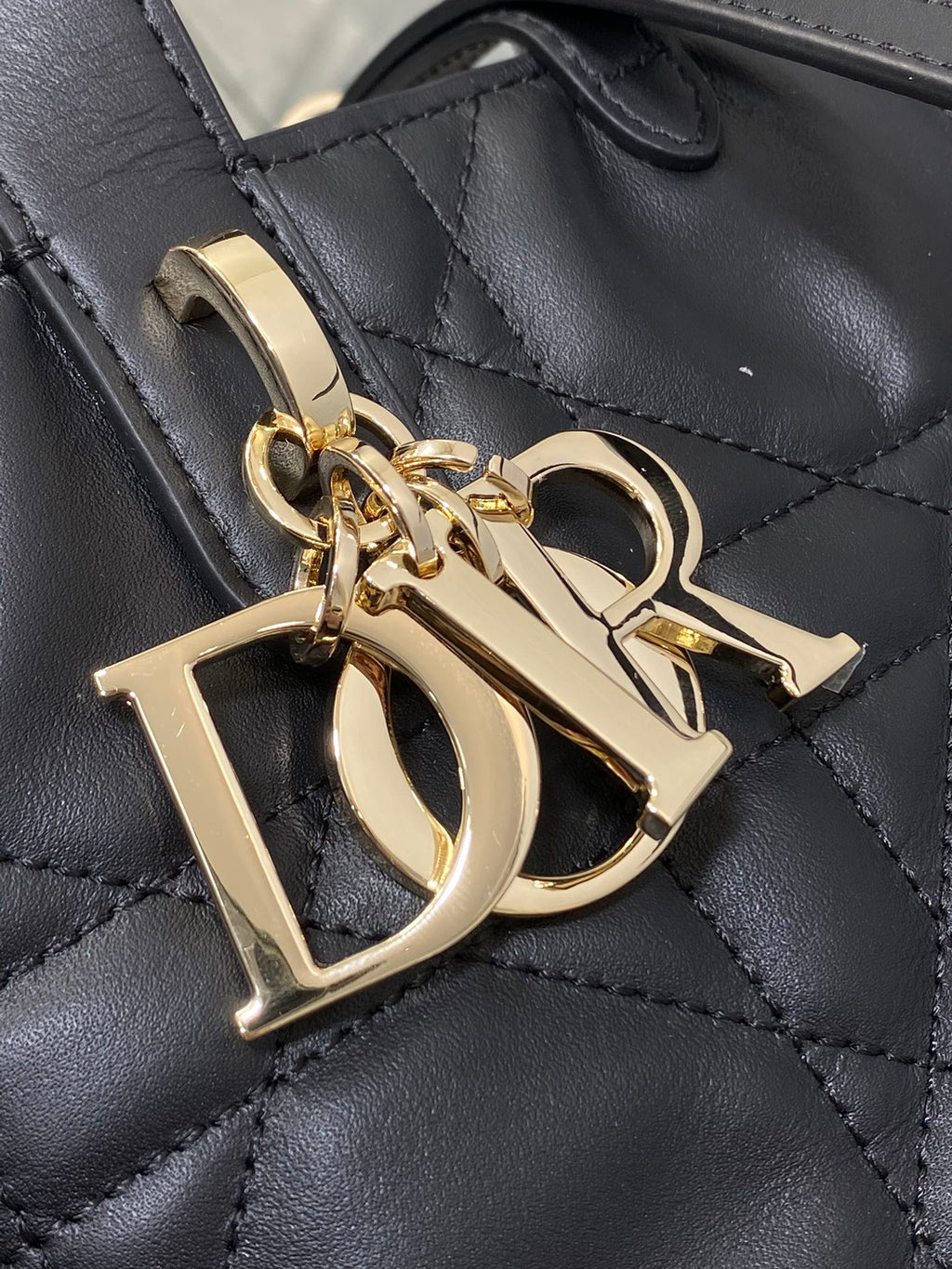 Black Small Toujours Vertical Tote Bag