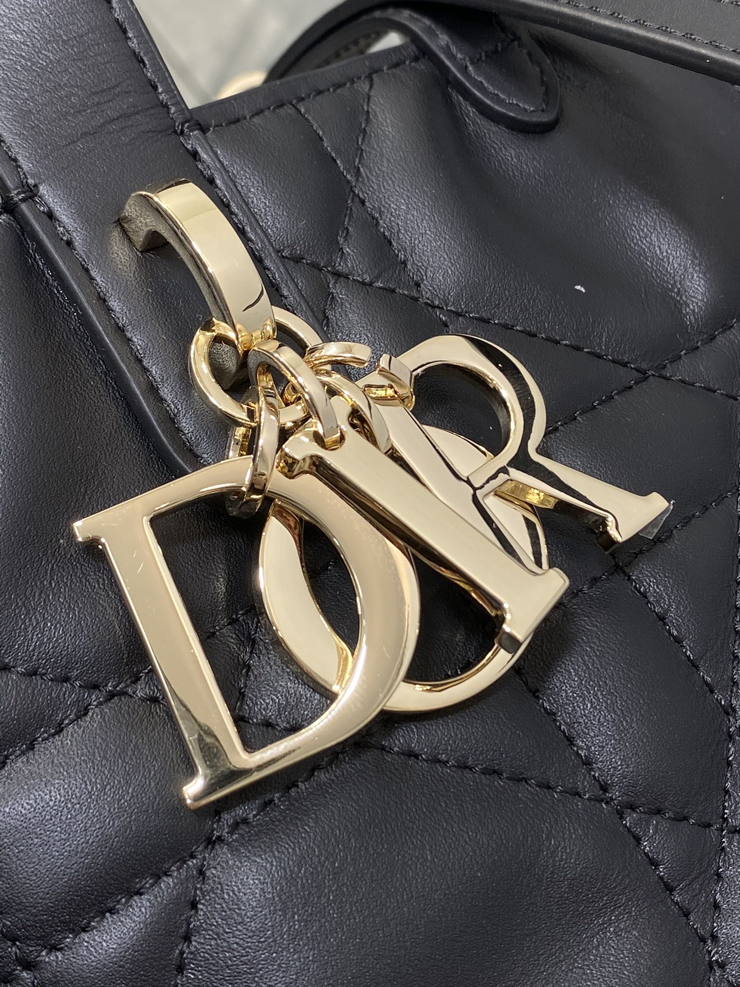 Black Small Toujours Vertical Tote Bag