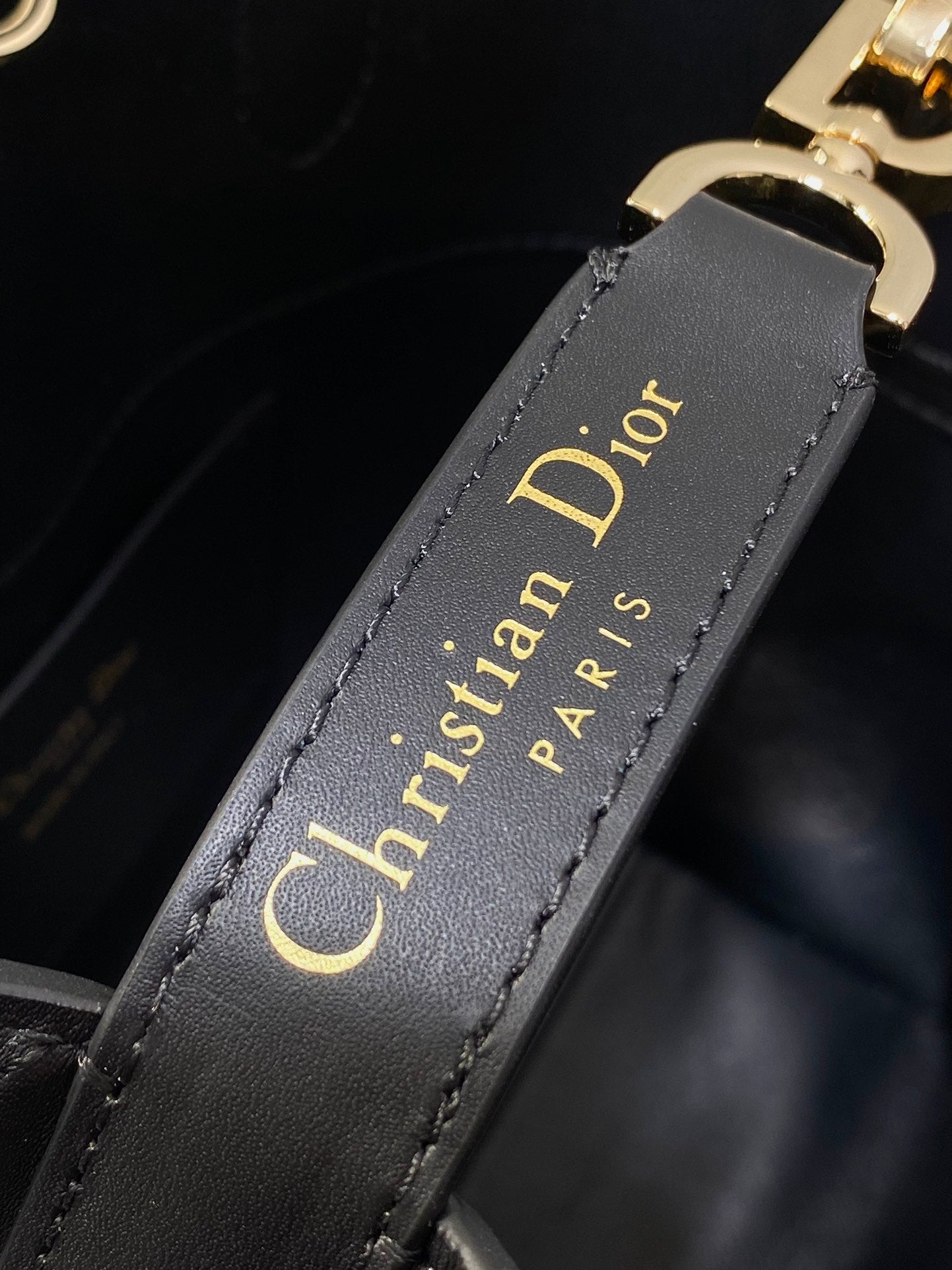 Black Small Toujours Vertical Tote Bag