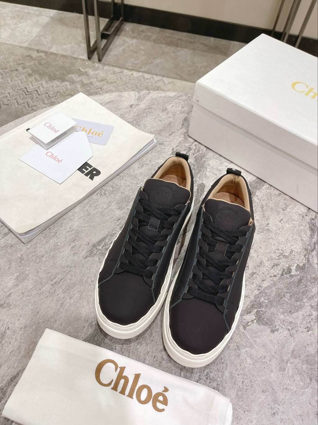 Black CL sneaker