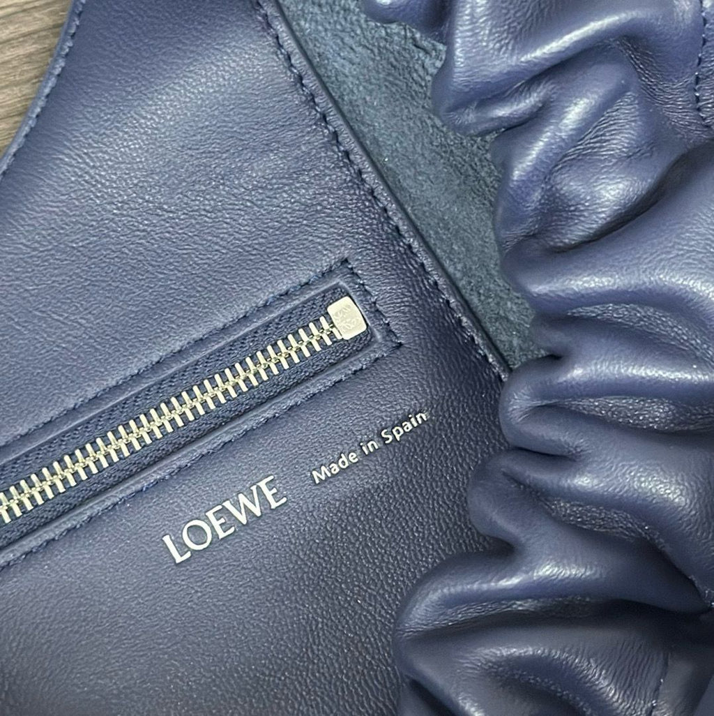 Abyss Blue Small Squeeze Bag