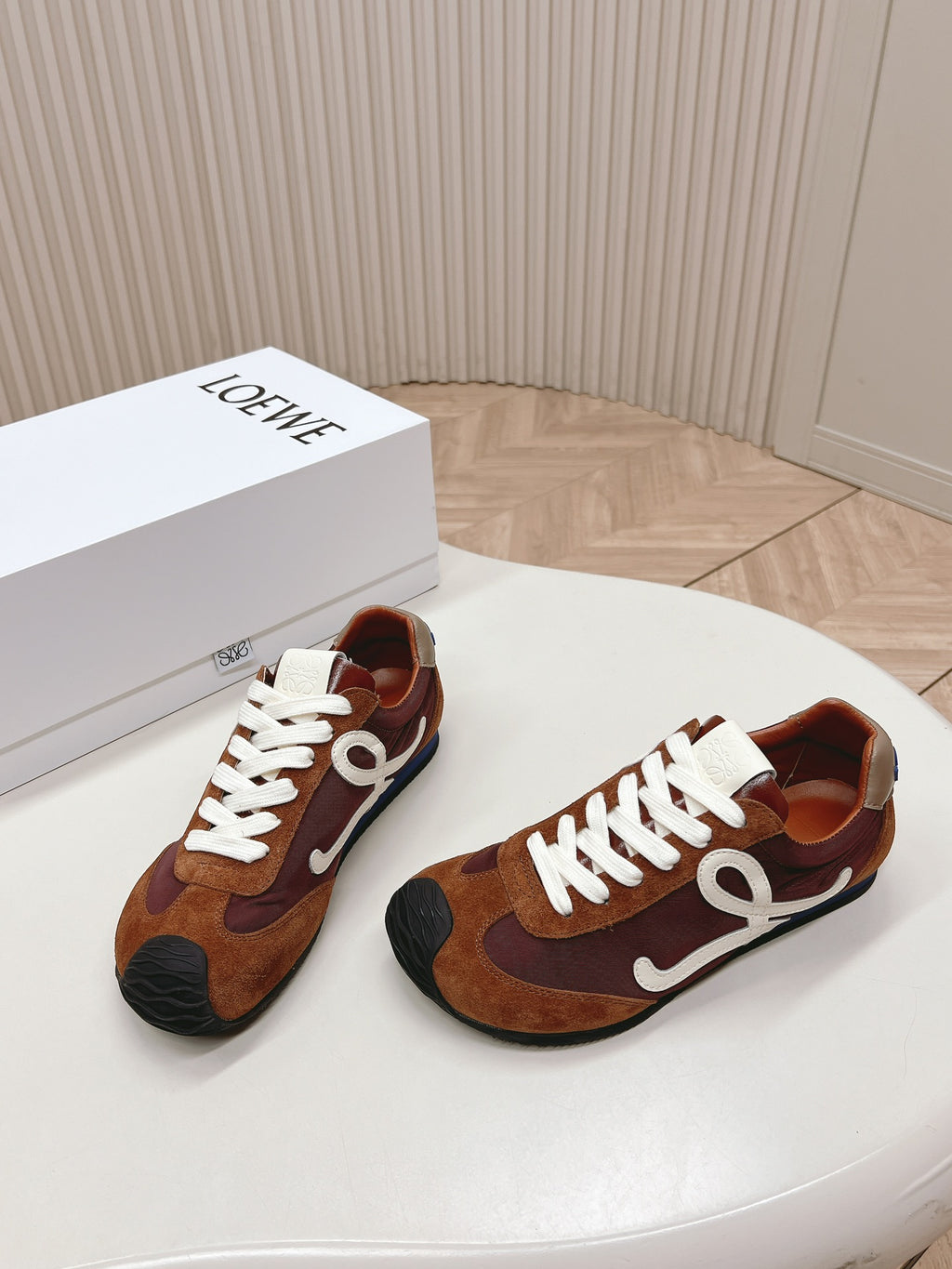 Brown/Blue Ballet Runner