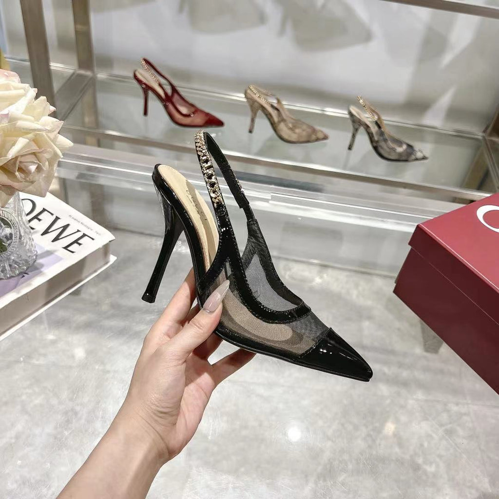 Black Signoria Slingback