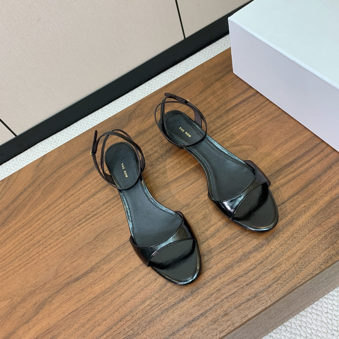 Black Vika Sandals