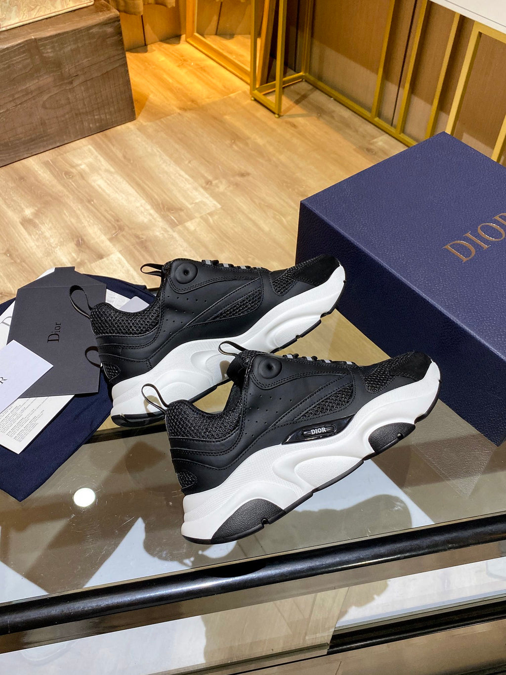 Black DB men's sneaker