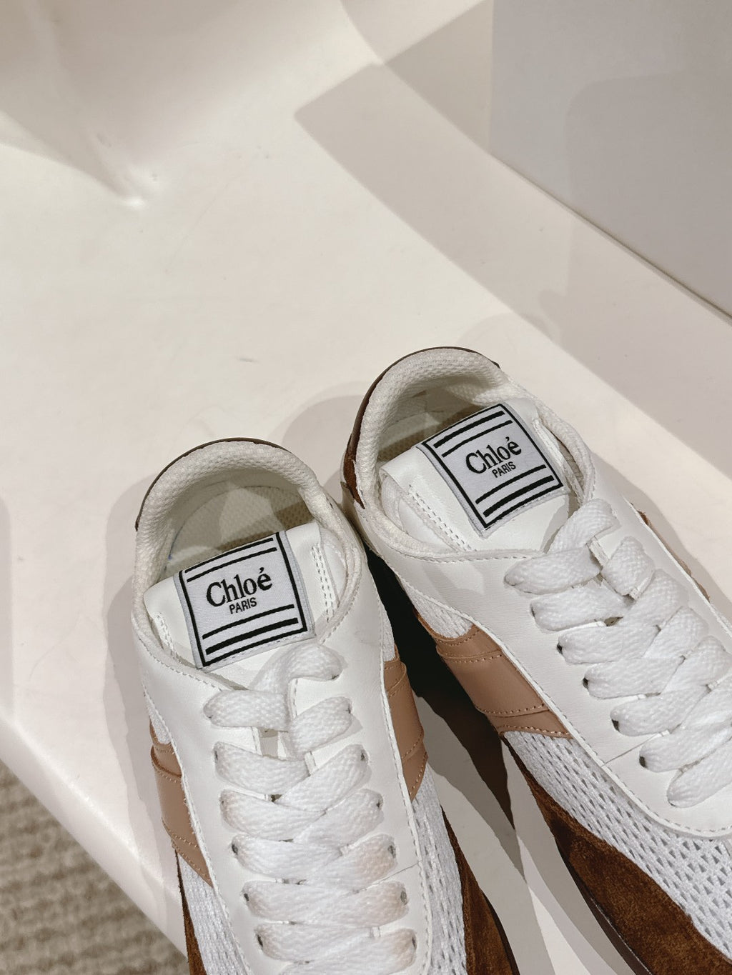 Natural Brown Kick Sneaker