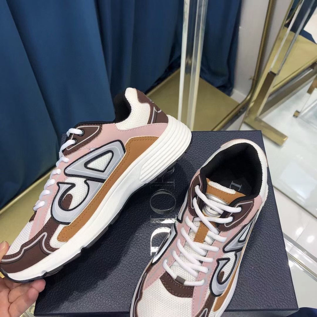 Women's White, brown and beige DB sneaker