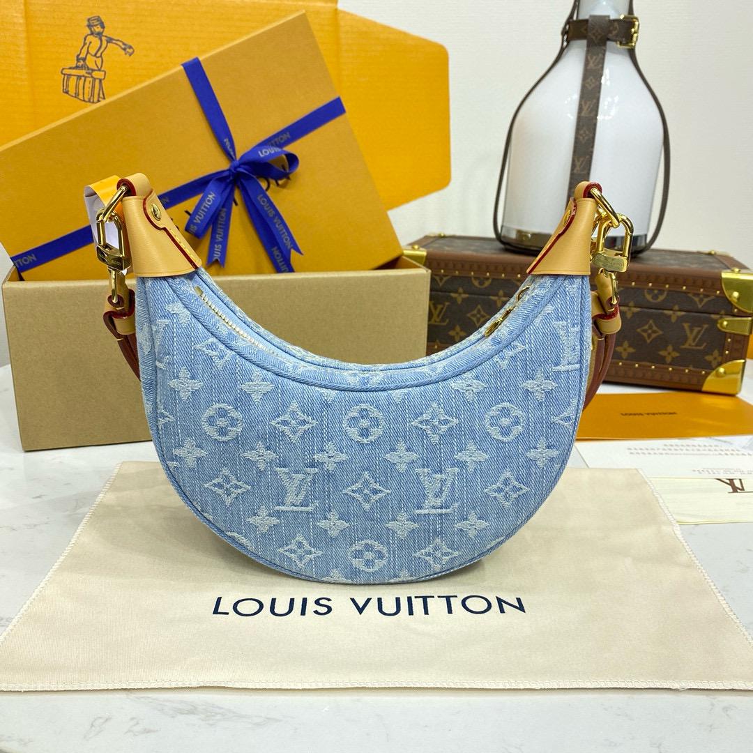 Denim By The Pool Shoulder Bag