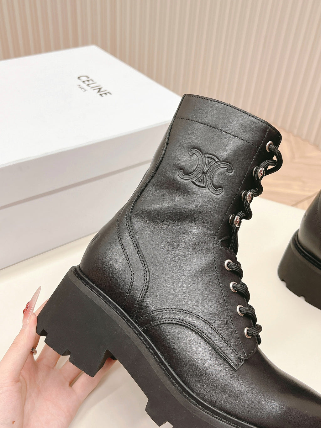 Black Rangers Mid Lace-Up Boot