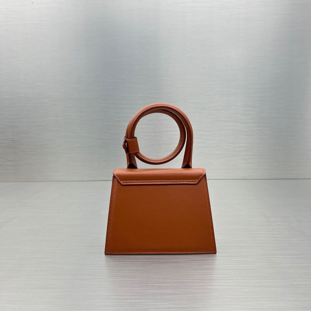 Light Brown LC Noeud Coiled Handbag