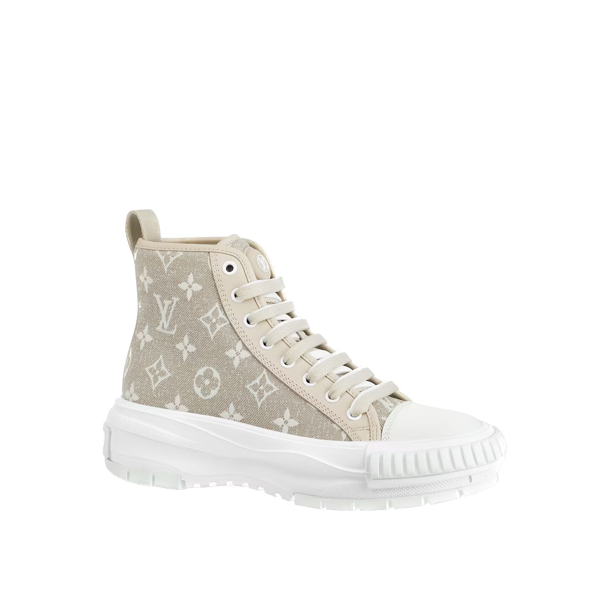 Beige LS High Top Sneaker