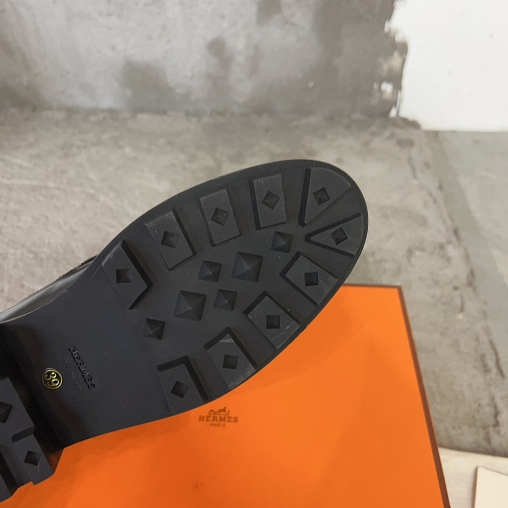 Black Funk Ankle Boot