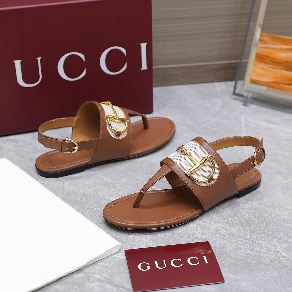 Light Brown Thong Sandal