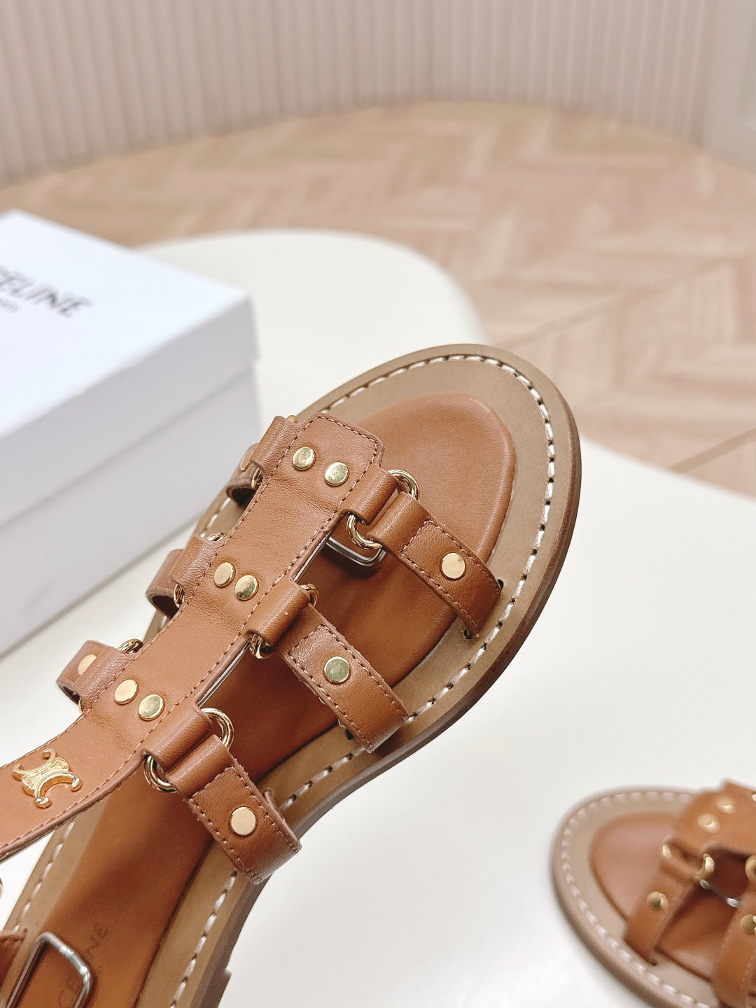 Tan Gladiator Sandal