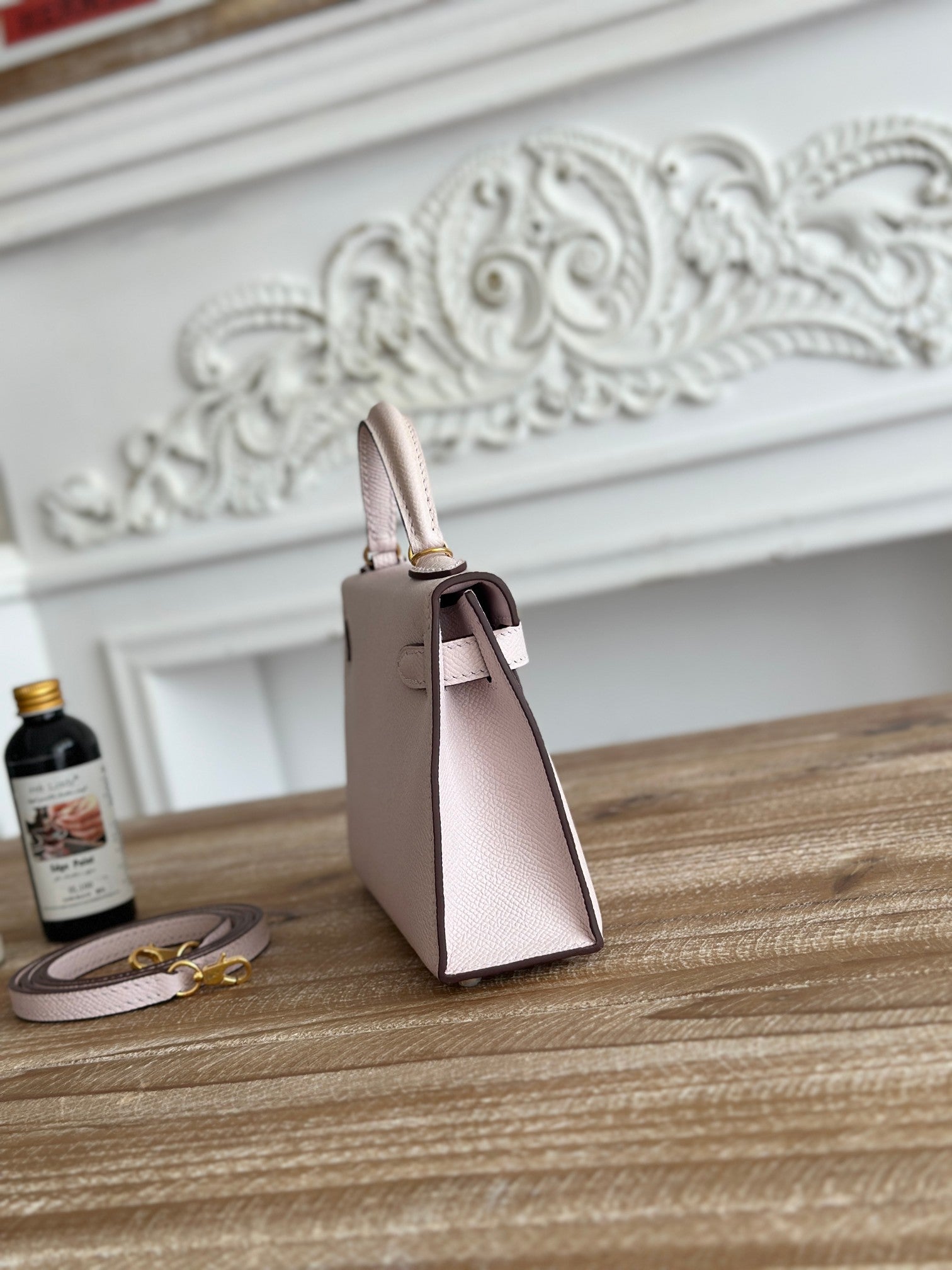 Light Pink Kelly 20 With Gold Hardware