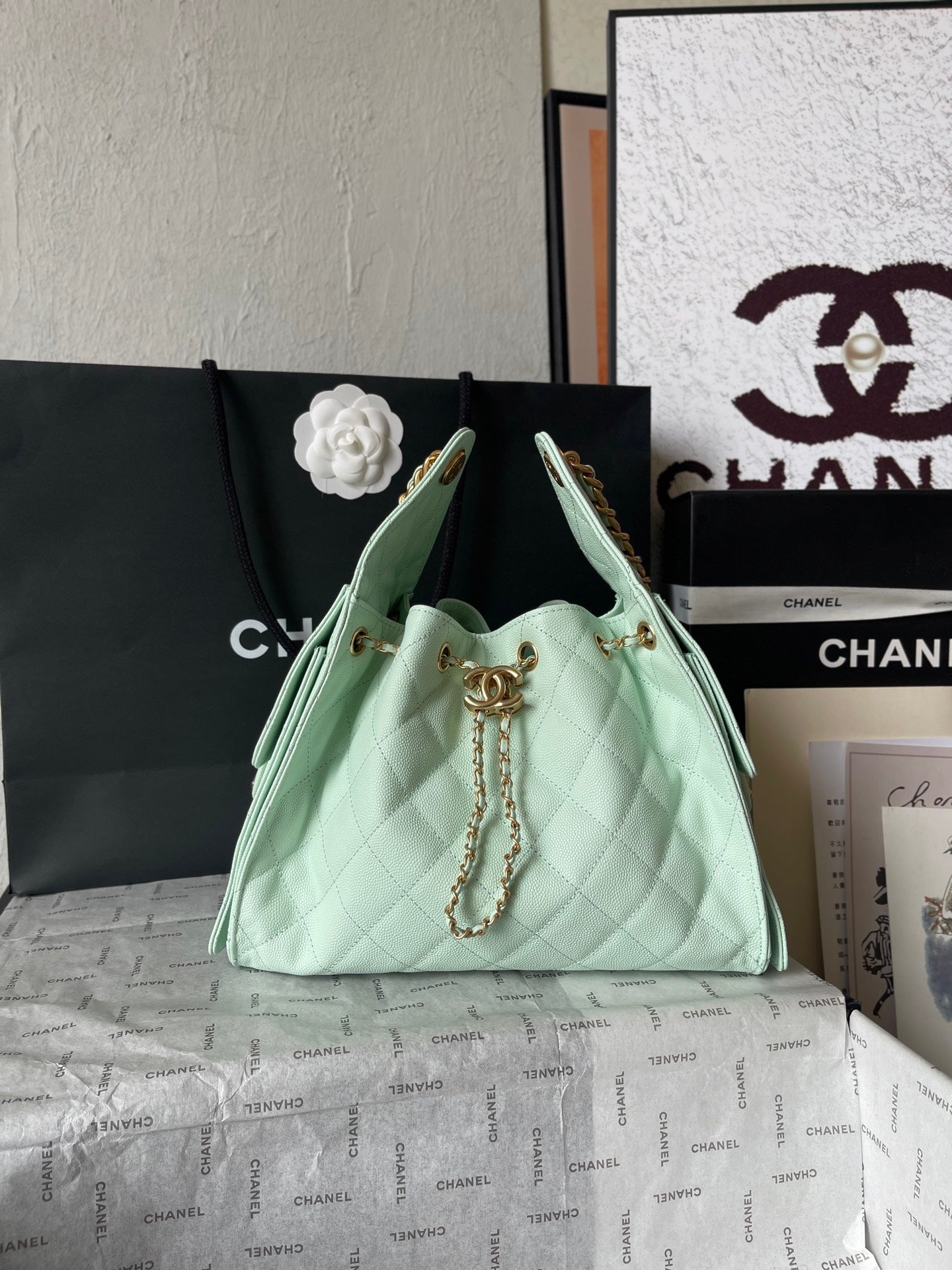 Light Green 25 Small Handbag