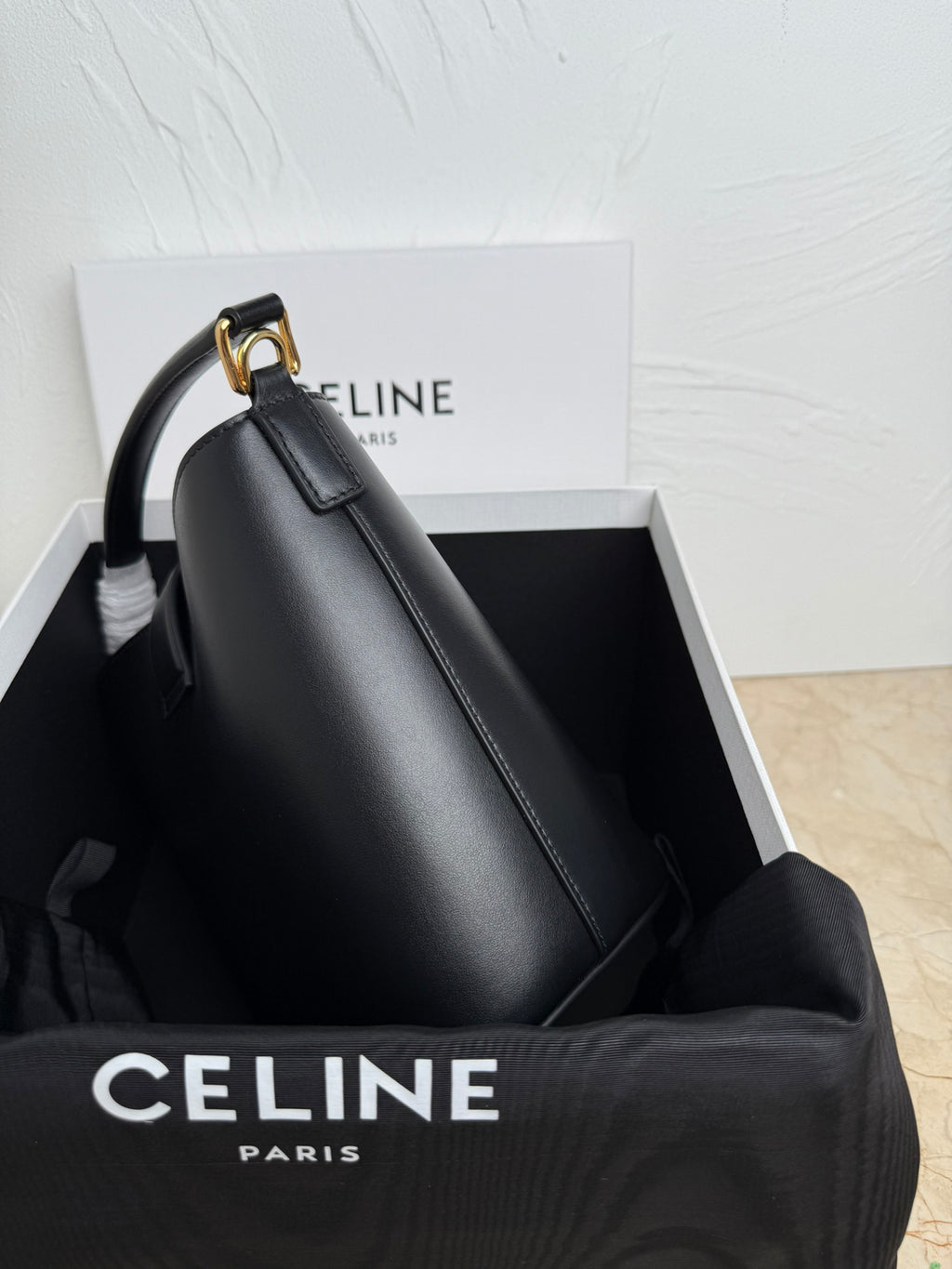 Black Small Louise Bag