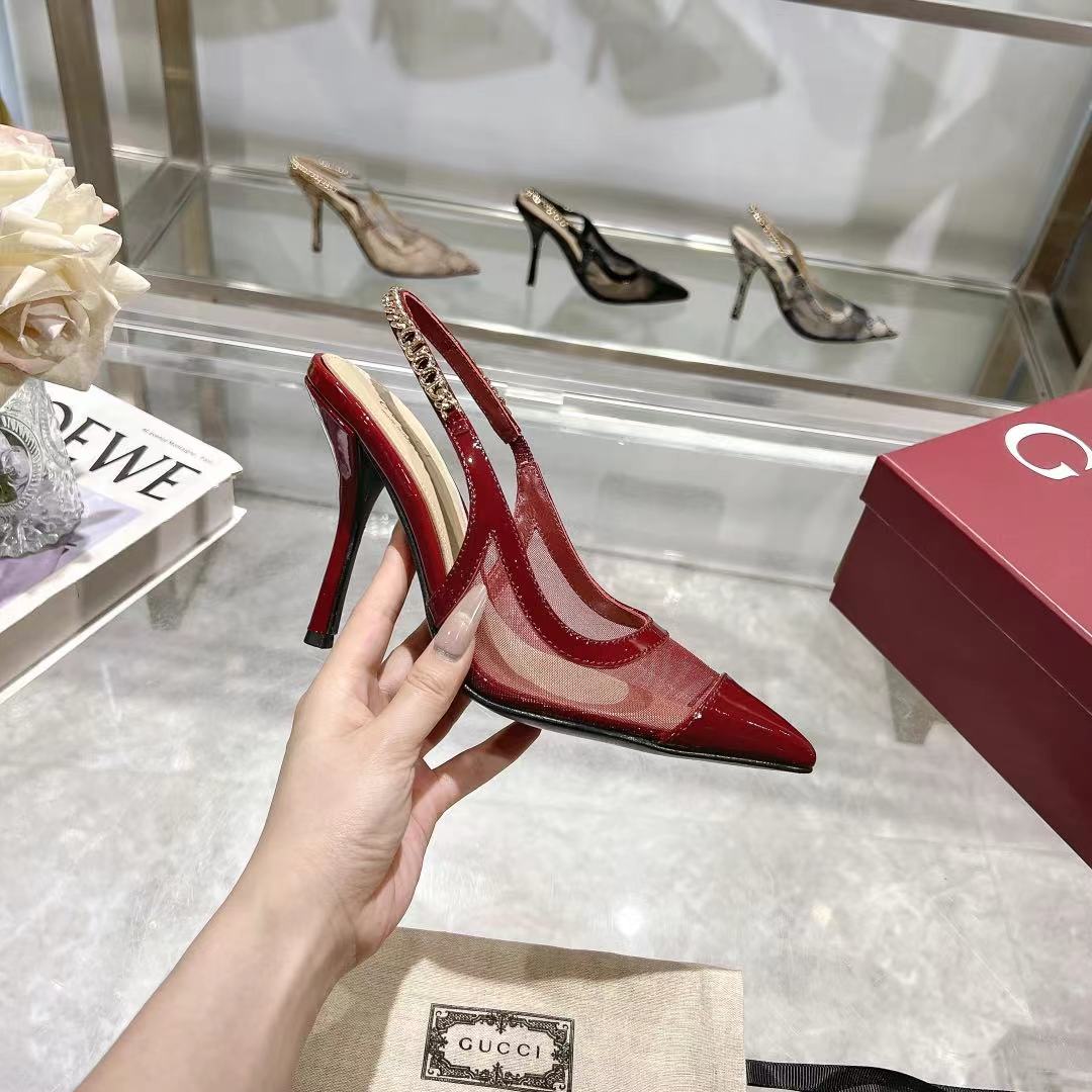 Red Signoria Slingback