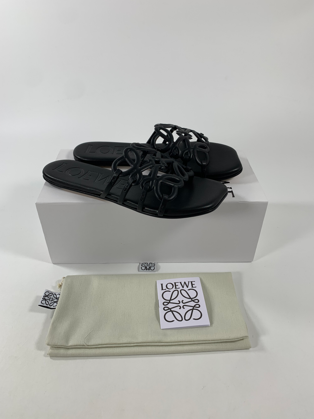 Black Petal Anagram Slide