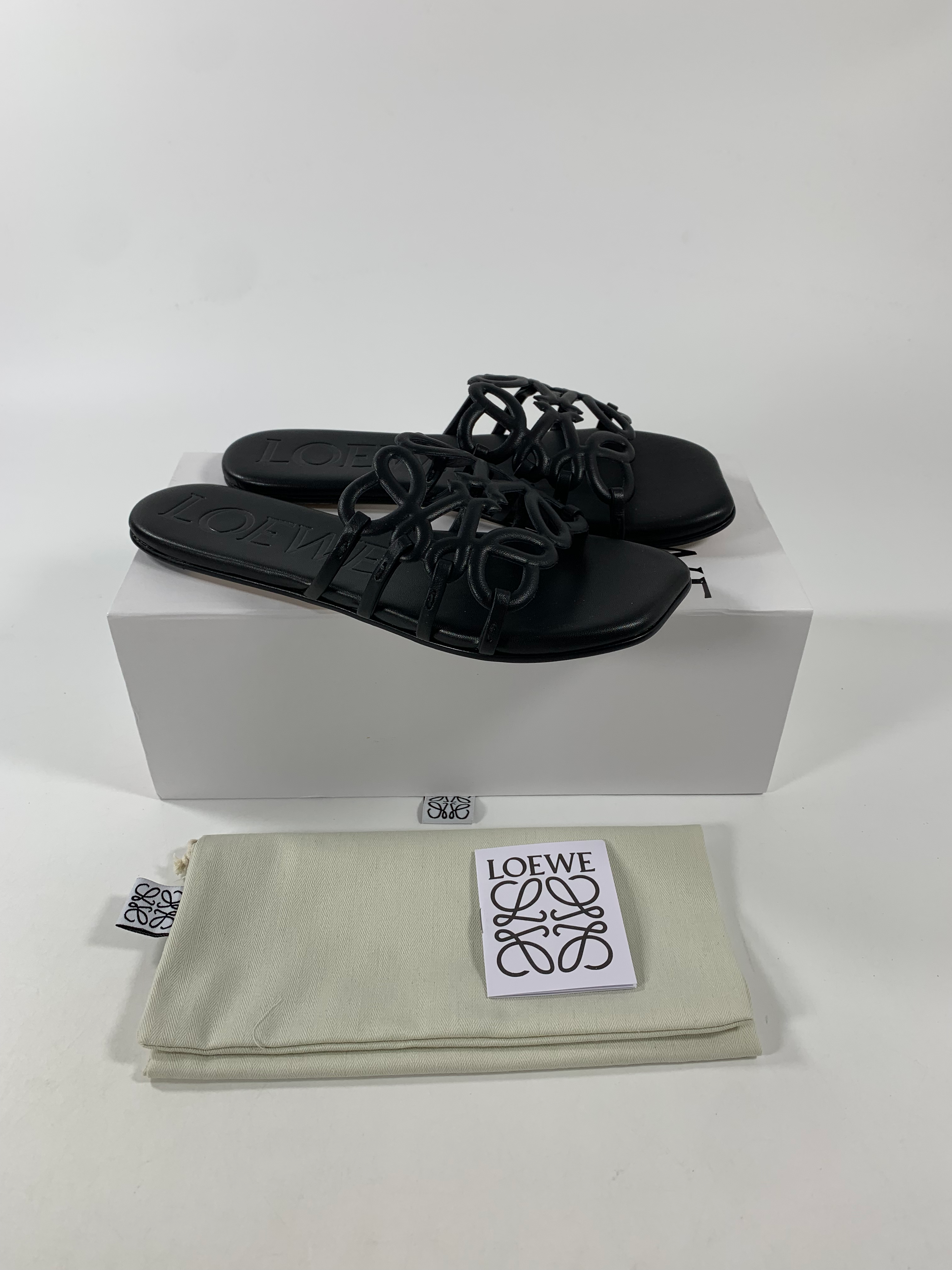 Black Petal Anagram Slide