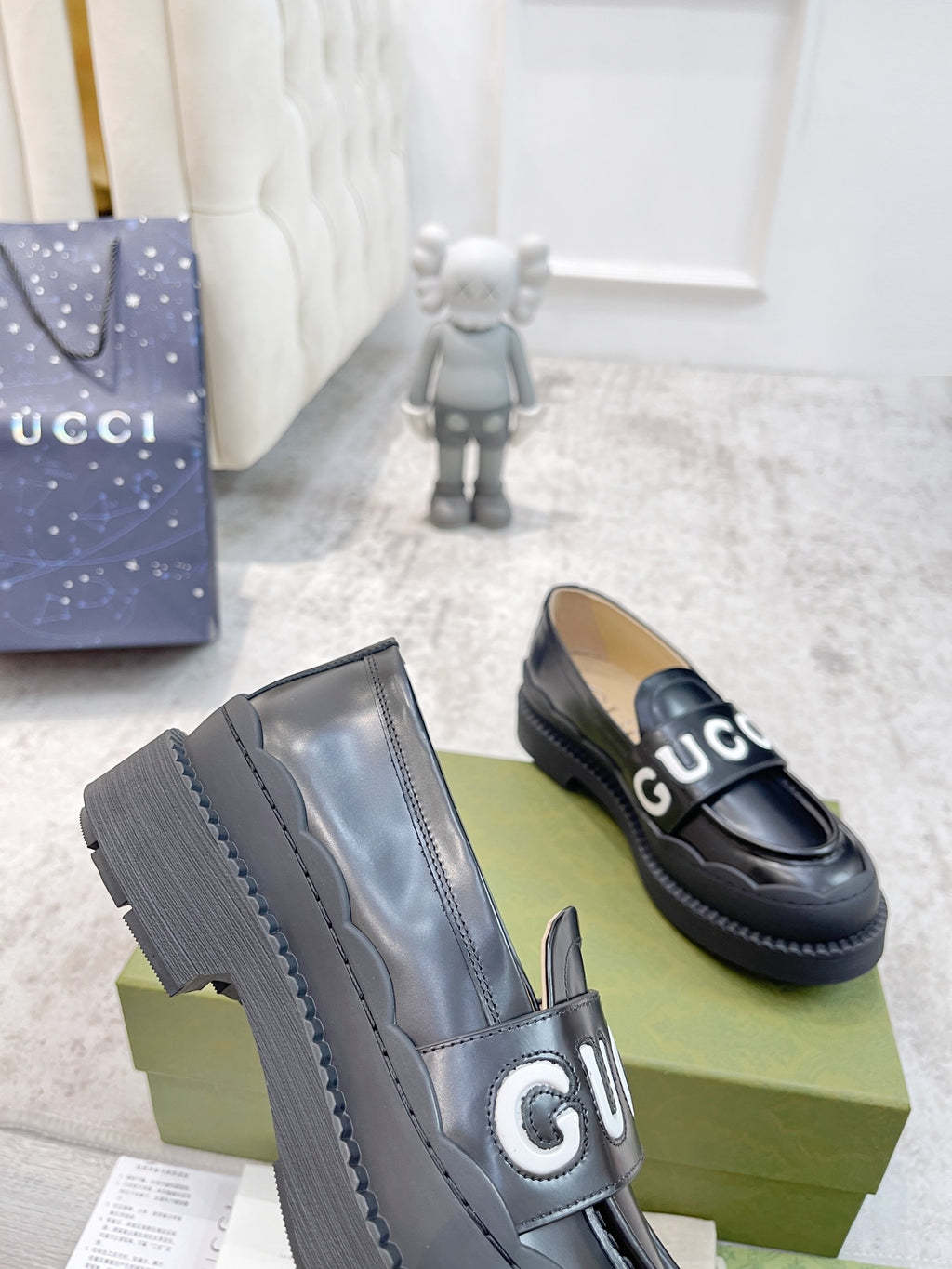 Black & White WG Loafer