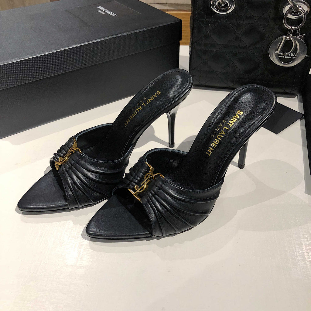 Black Babylone Mules