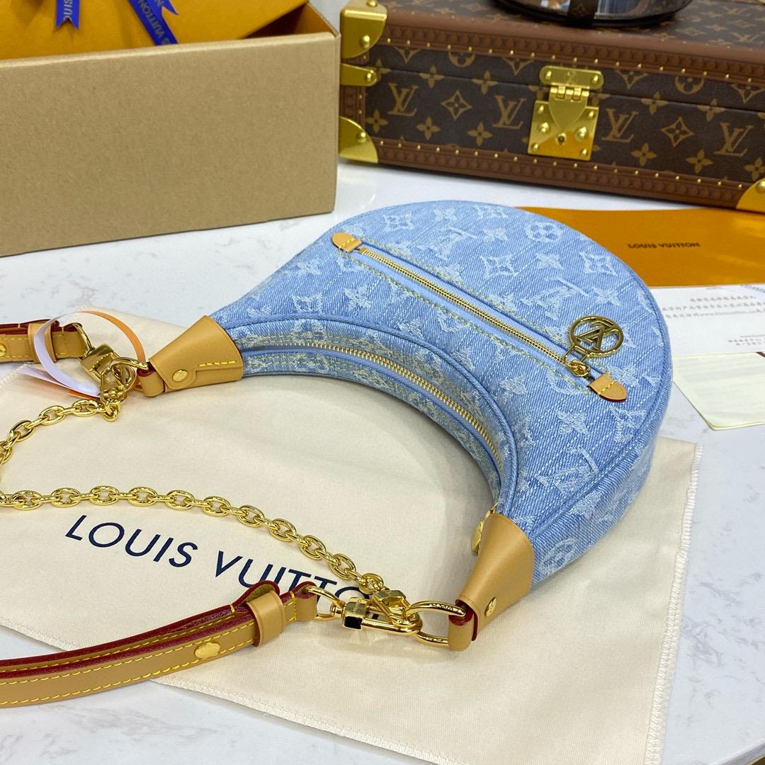Denim By The Pool Shoulder Bag