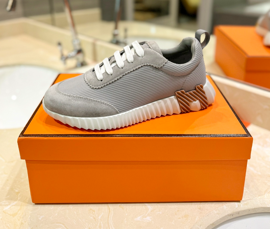 Men's Gris Tempérance Bouncing Sneaker