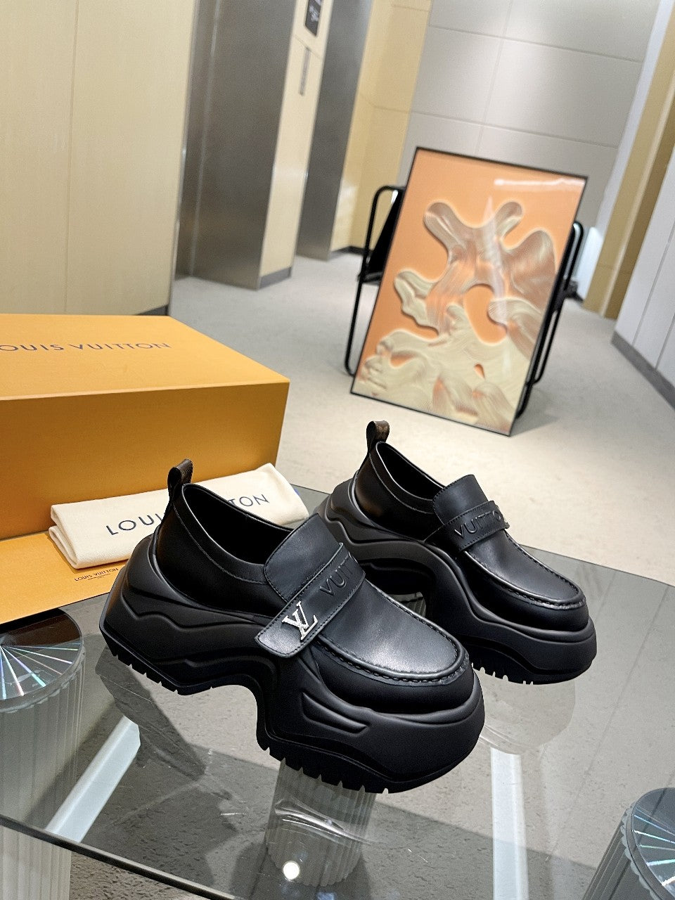 Black LA 2.0 Platform Loafer