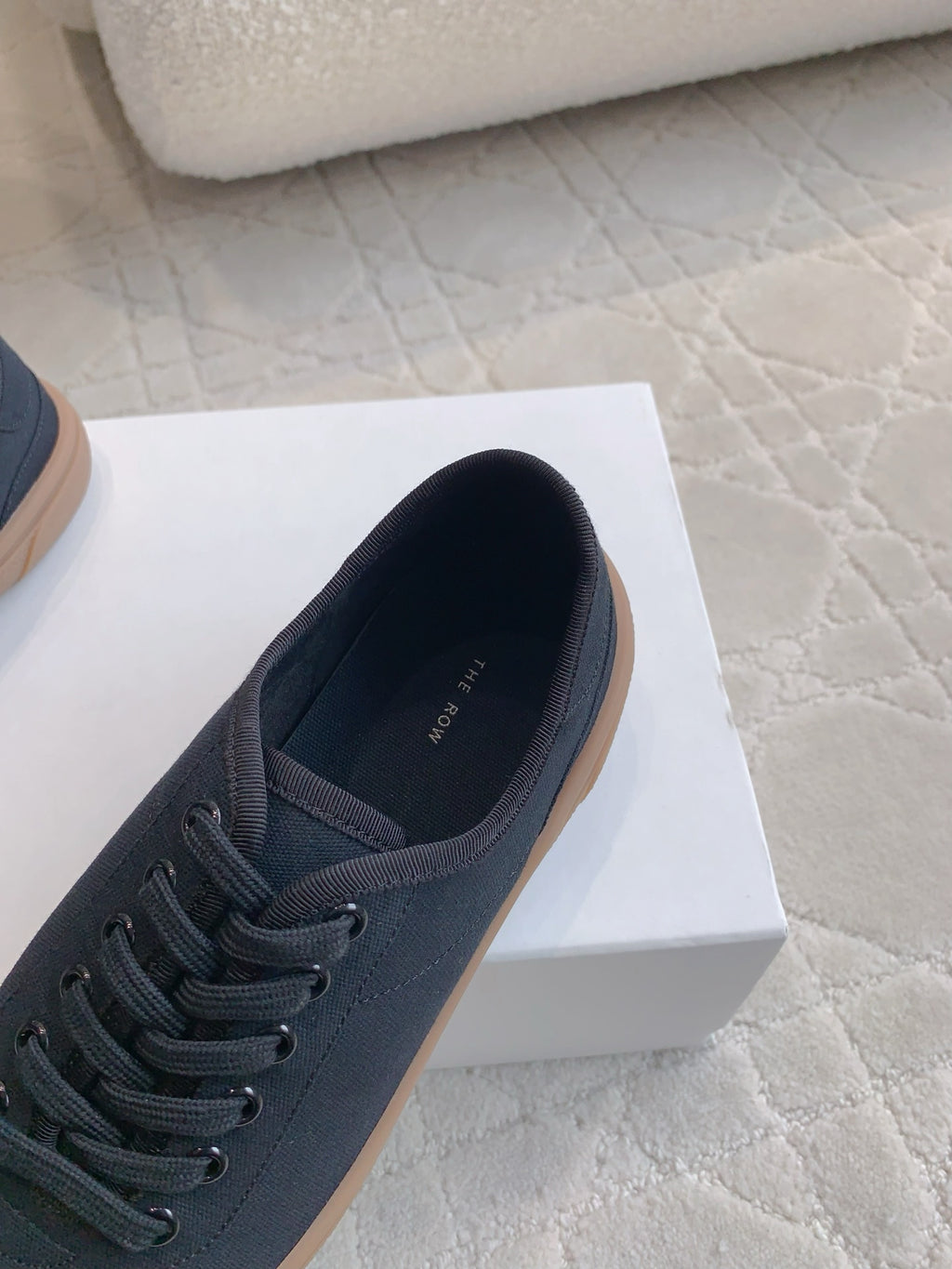 Black Canvas Sneakers