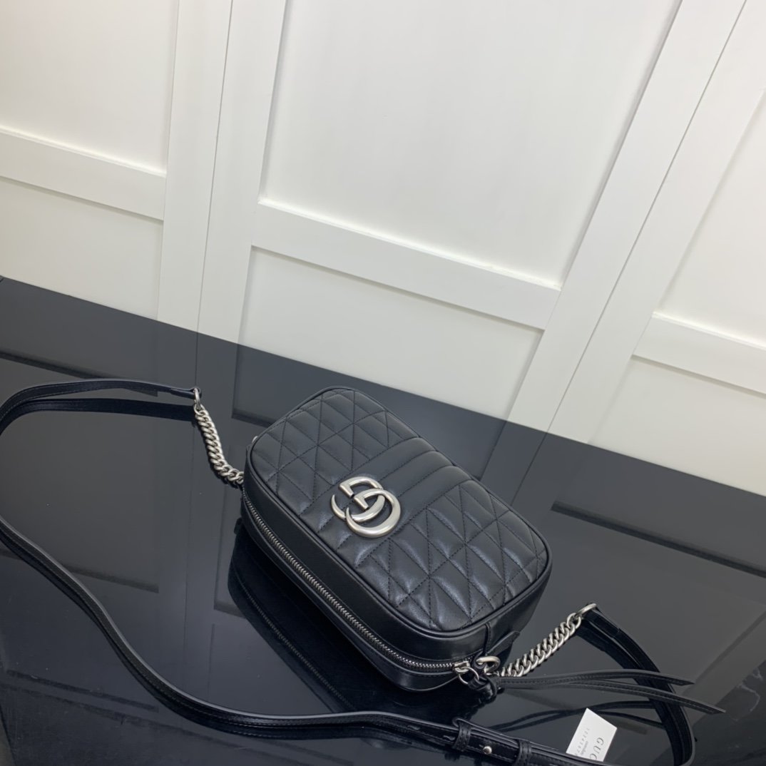 Black GM Small Shoulder Bag