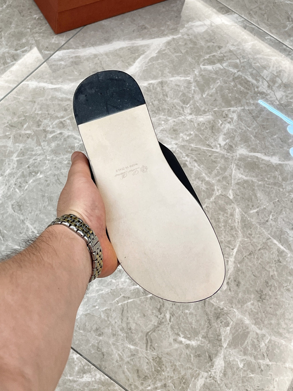 Black Pilat Plain Walk Sandal