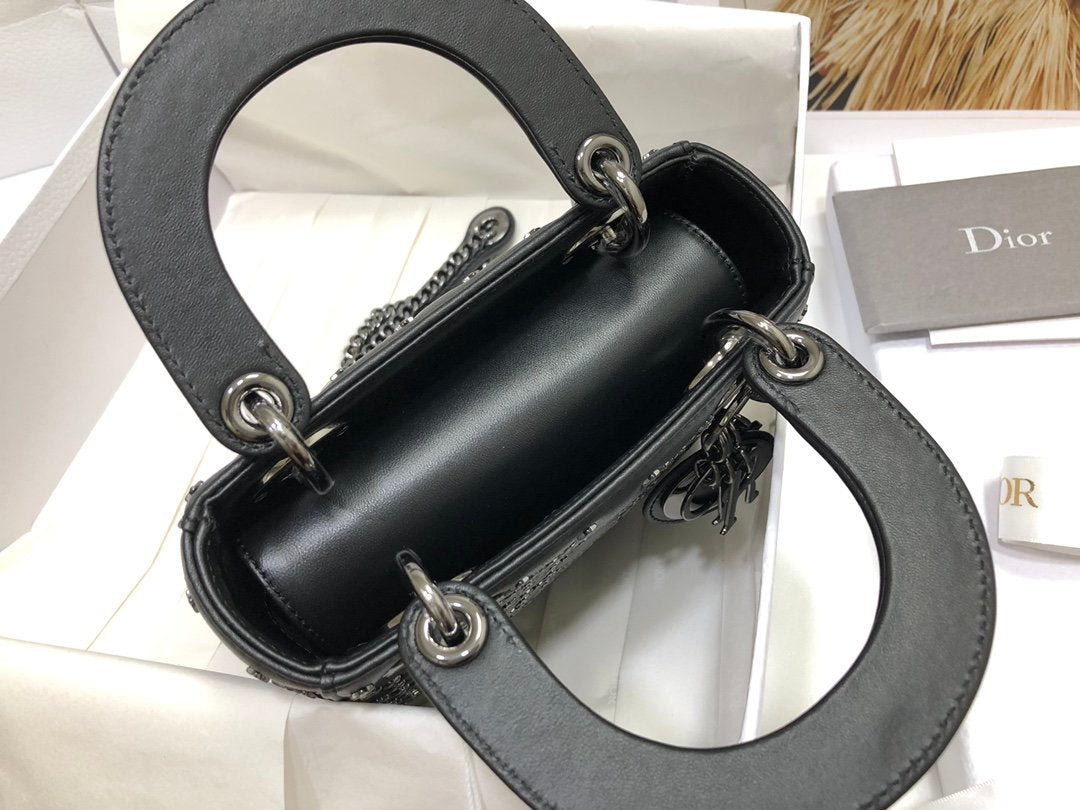 Black Lucky Star Mini LD Bag