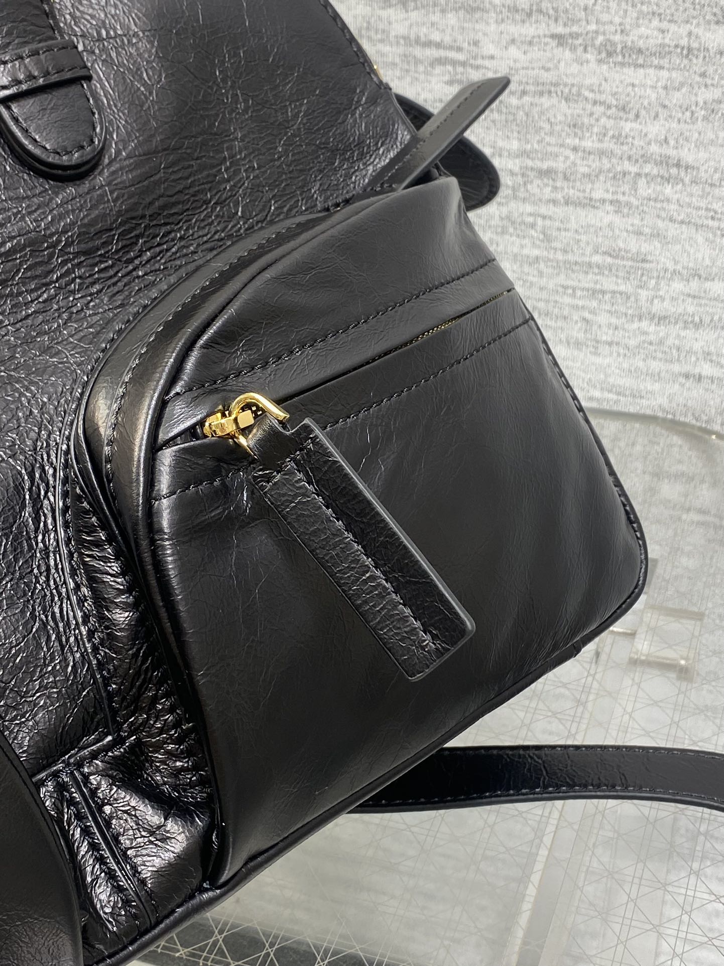 Black Medium Grand Tour Bowling Bag