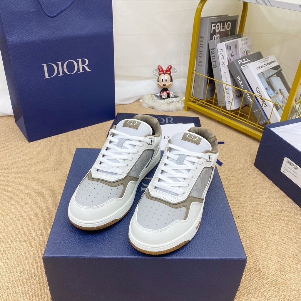 Women's Cream and Greige B27WT low-top sneaker