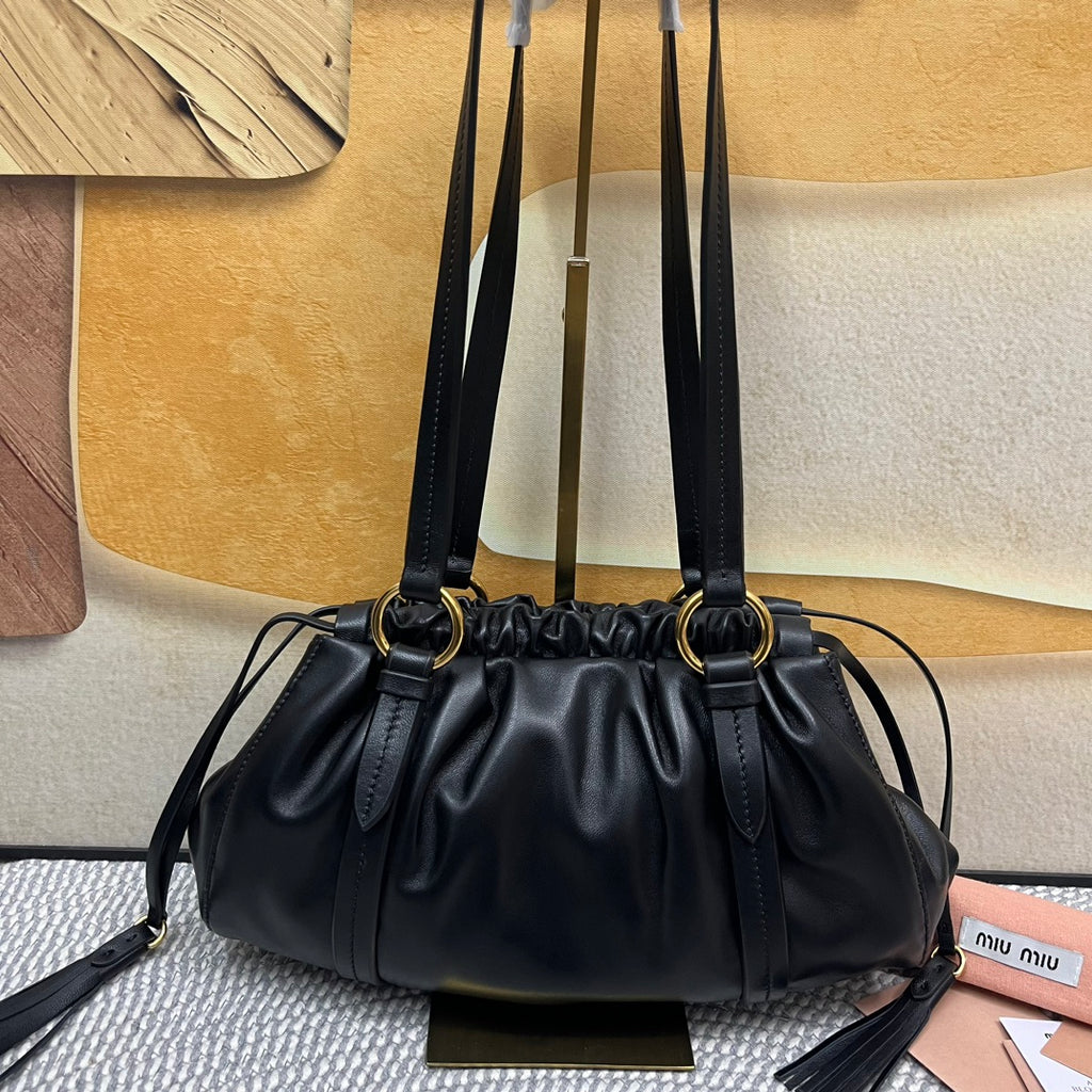 Black Joie 32 Leather Bag