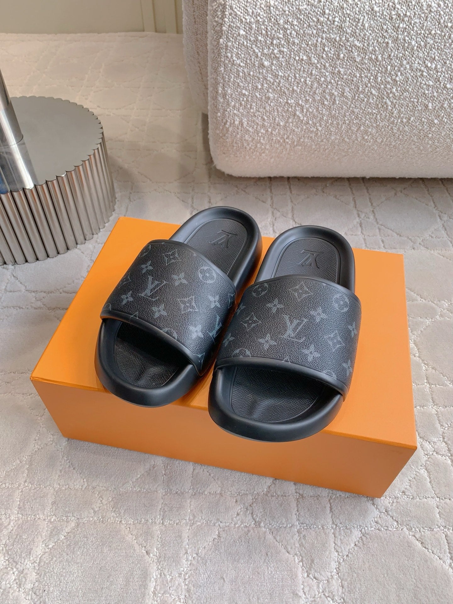 Men's Black Waterfront Mule