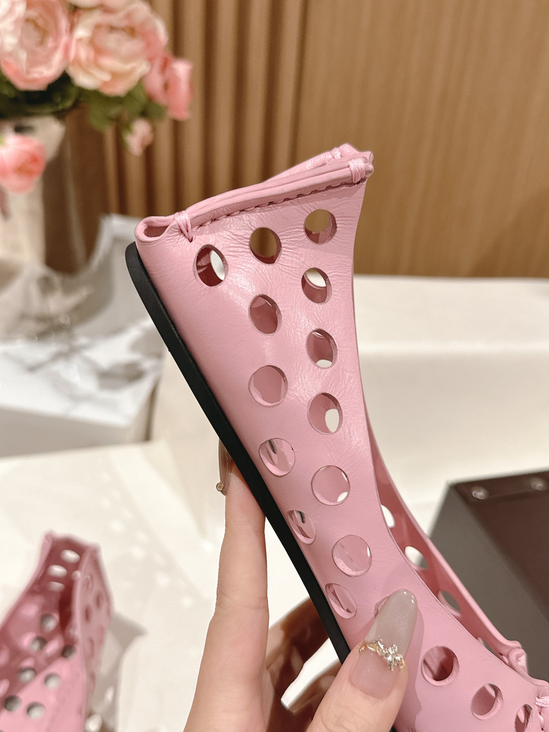 Candy Perfo Ballet Flats