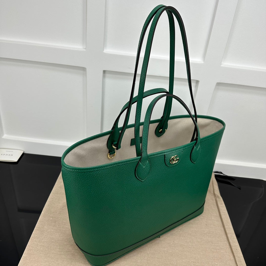 Green GO Medium Tote Bag
