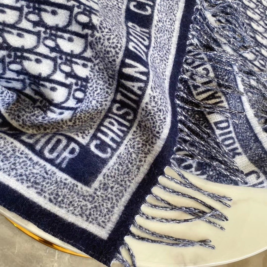 Blue Oblique blanket