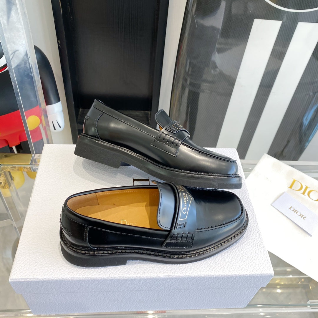 Black DB loafer
