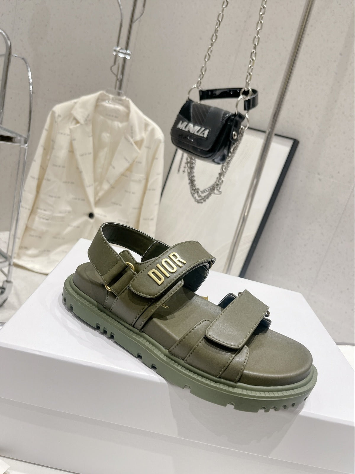 Khaki DA sandal
