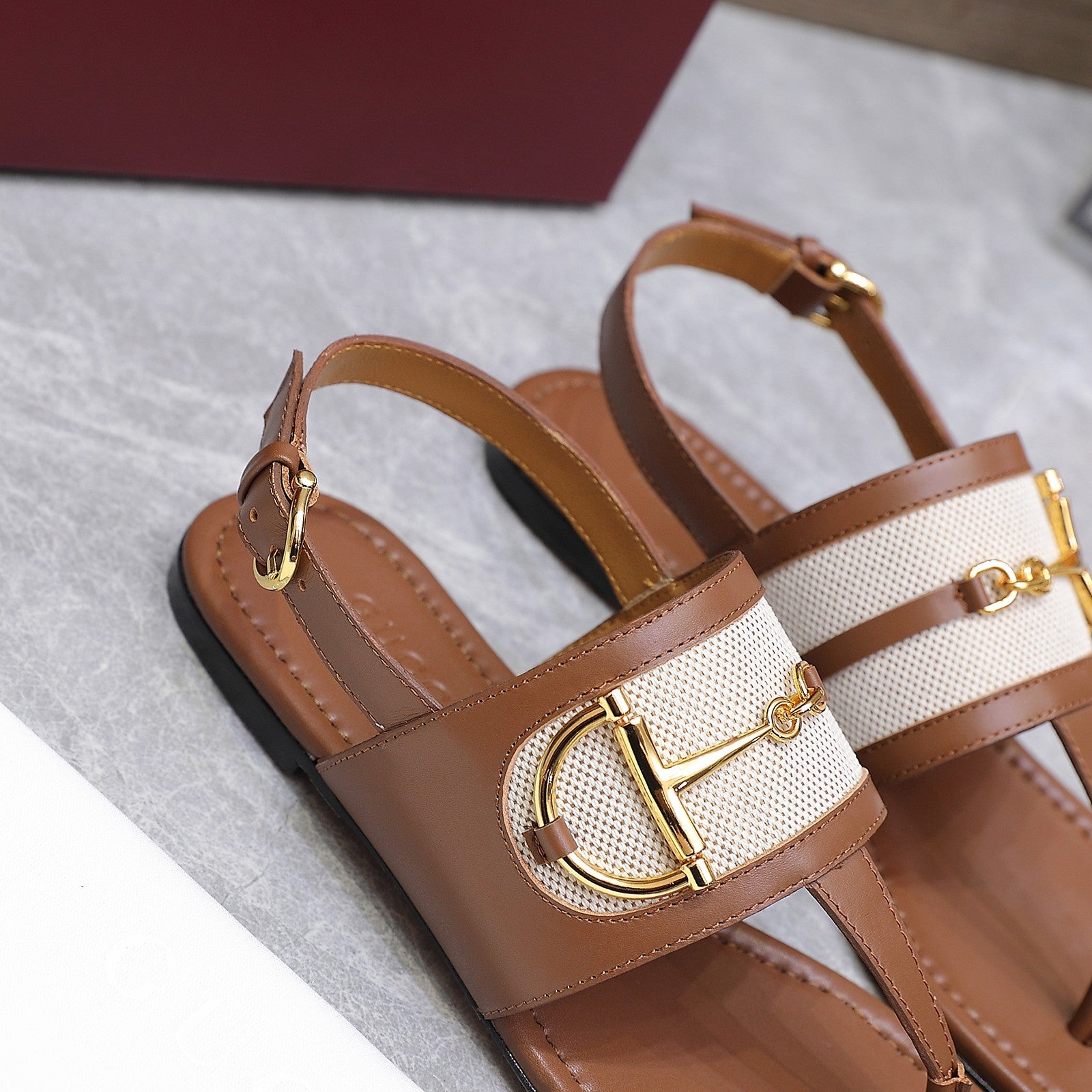Light Brown Thong Sandal