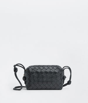 Black BL cross-body mini bag